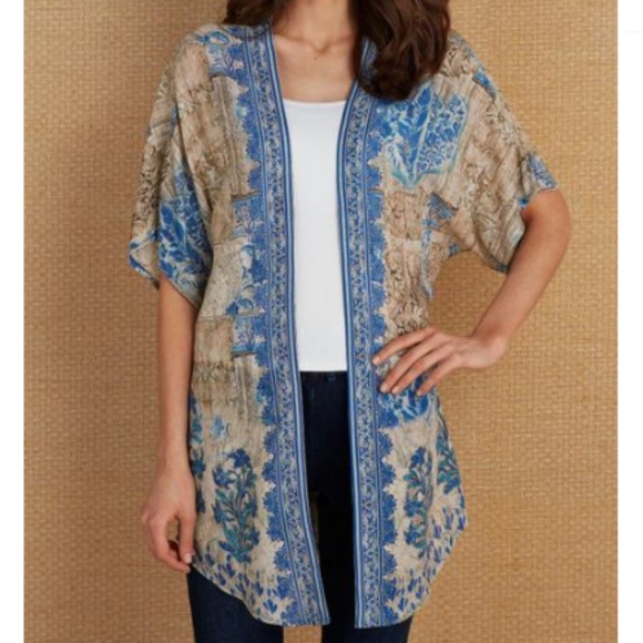 Soft Surroundings Sweaters - Soft Surroundings Fay Topper Open Front Duster S/M
